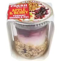 fresh to go cereal pot apple berry yoghurt