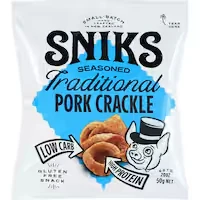 sniks pork crackle
