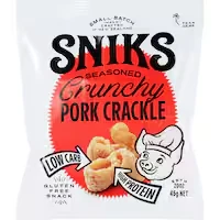 sniks pork crackle crunch