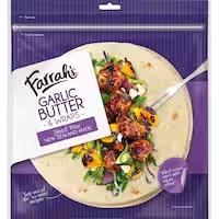 farrah's wraps garlic butter