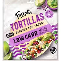 farrah's tortillas low carb 6 inch