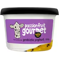 the collective gourmet probiotic yoghurt tub passionfruit