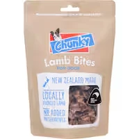 superior chunky dog treats chunky lamb bites