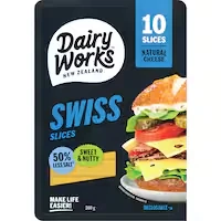 dairyworks cheese slices swiss