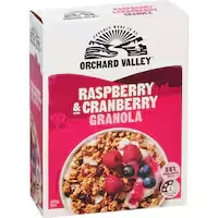 orchard valley granola raspberry & cranberry