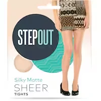 stepout du jour sheer tights extra tall bare 15d