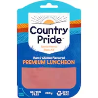 country pride luncheon ham & chicken