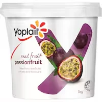 yoplait yoghurt tub passionfruit