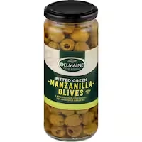 delmaine olives pitted green