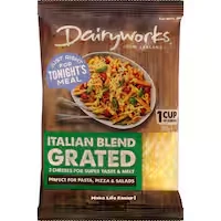 dairyworks grated cheese italian