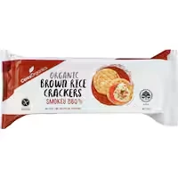 ceres organics brown rice crackers smokey bbq