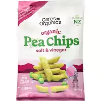 ceres organics pea chips salt & vinegar