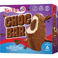 tip top choc bar ice cream on stick standard
