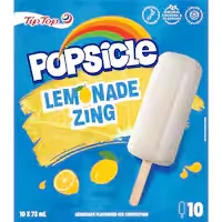 popsicle ice blocks lemonade