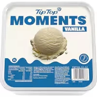 tip top moments frozen dessert vanilla