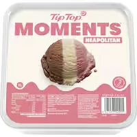 tip top moments frozen dessert neapolitan