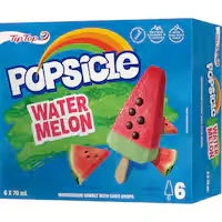 popsicle ice blocks watermelon
