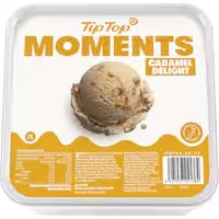 tip top frozen dessert moments caramel