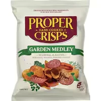 proper crisps chips garden medley
