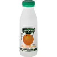 homegrown fruit juice orange 100% pure