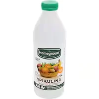 homegrown fruit drink spirulina smoothie