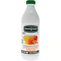 homegrown fruit juice apple, lemon, honey & ginger