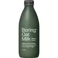 boring oat milk barista