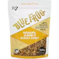 blue frog cereal macadamia almond manuka honey