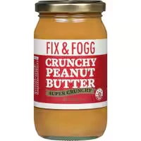 fix & fogg peanut butter crunchy
