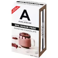 avalanche drinking chocolate 99% sugar free