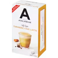 avalanche coffee sachets chai turmeric latte