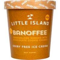 little island frozen dessert banoffee