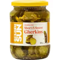 golden sun gherkins short & sweet