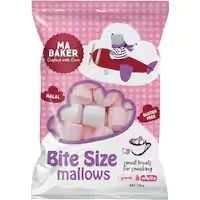 ma baker marshmallows pink & white