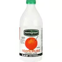 homegrown fruit juice orange