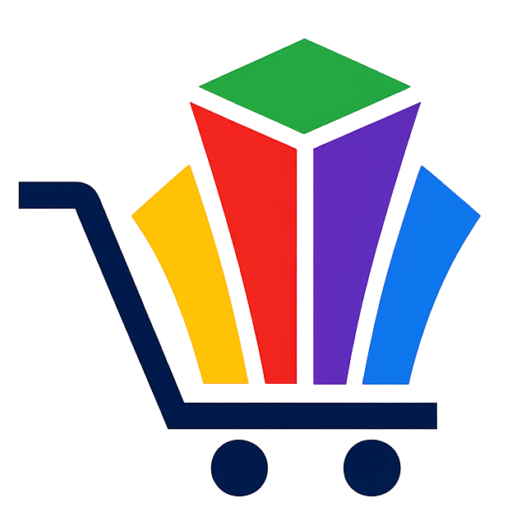 FIFO Supermarket shopping cart logo